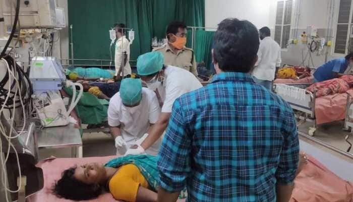 Andhra Pradesh: 26 people hospitalised after ammonia gas leak in Chittoor dairy firm Andhra Pradesh: 26 people hospitalised after ammonia gas leak in Chittoor dairy firm