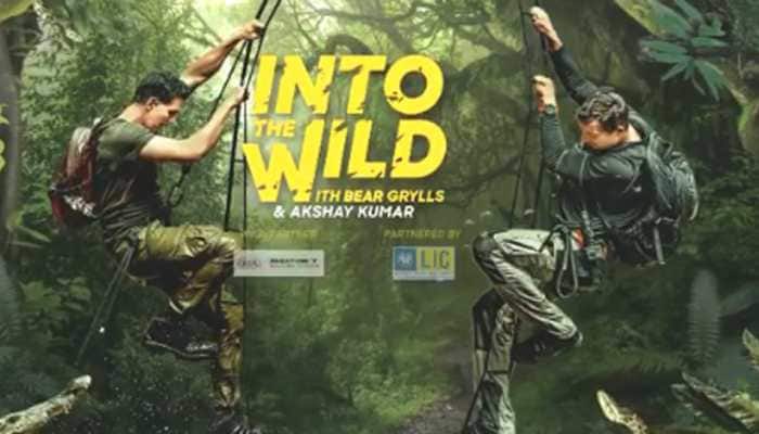 Akshay Kumar&#039;s daredevil avatar in Bear Grylls&#039;s &#039;Into The Wild&#039; to entice viewers, first promo out - Watch
