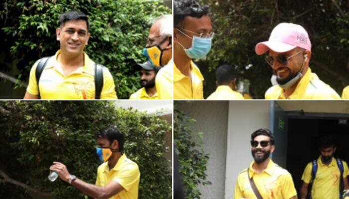 Indian Premier League 2020: Skipper Mahendra Singh Dhoni, other Chennai Super Kings players depart for UAE