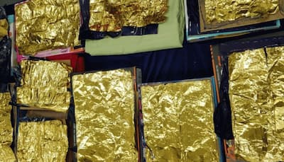 Hidden in cardboard sheets, gold foil worth USD 1.04 lakh seized at Chennai airport 