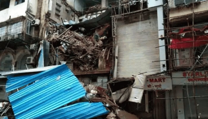 5-storey building collapses in Maharashtra&#039;s Raigad, over 50 people feared trapped; NDRF team rushed to spot 