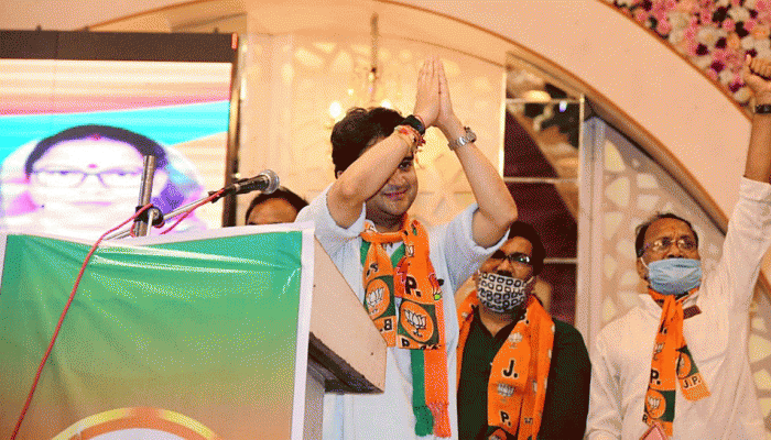 Am BJP worker, won't comment on Congress' affairs: Jyotiraditya Scindia