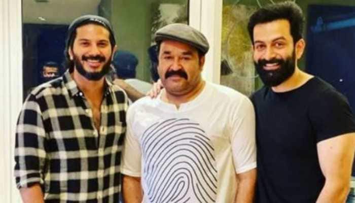 Viral: Mohanlal, Prithviraj, Dulquer Salmaan in a picture worth a thousand words