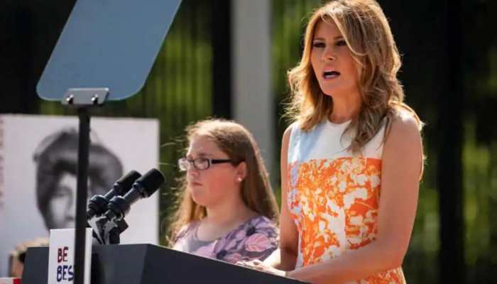 US First Lady Melania Trump offers sympathy on coronavirus, racial suffering in convention speech