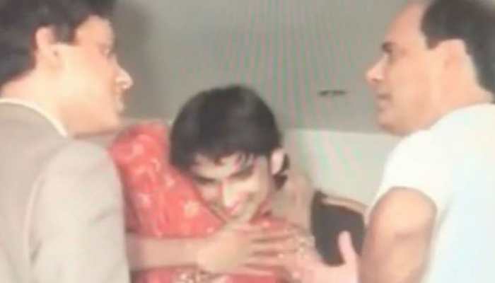 Glimpses of Sushant Singh Rajput at sister Shweta Singh Kirti&#039;s wedding party, watch viral videos