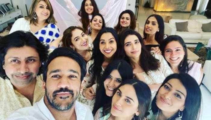 Ganesh Chaturthi 2020: Karishma Tanna, Krystle D'Souza, Anita Hassanandani join Ekta Kapoor and family for visarjan