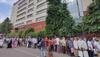 Long queues outside hospitals in Delhi, social distancing rules flouted amid spike in COVID cases