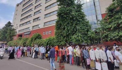 Long queues outside hospitals in Delhi, social distancing rules flouted amid spike in COVID cases