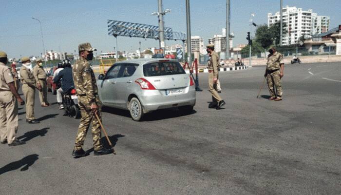 Security tightens in Uttar Pradesh&#039;s Lucknow due to Muharram, lockdown