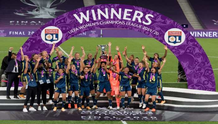 Majestic Olympique Lyonnais beat VFL Wolfsburg to win Women's Champions League