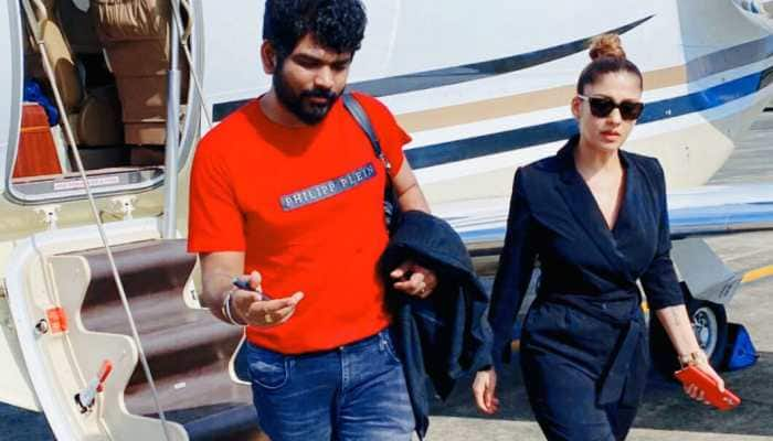 Onam 2020: Love birds Nayanthara and Vignesh Shivan arrive in Kochi to celebrate the festival