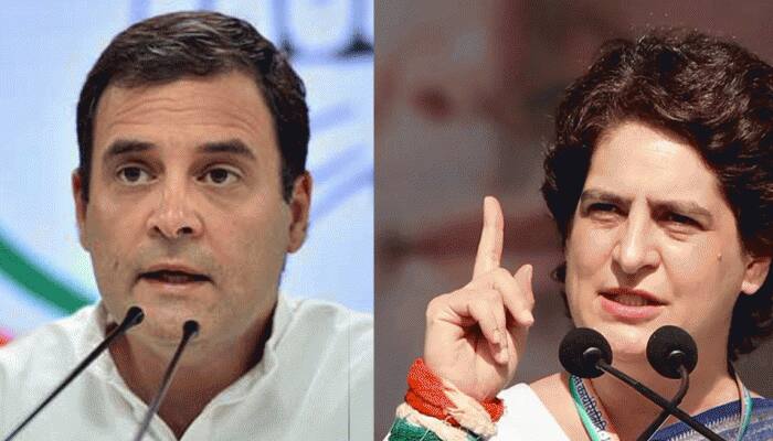 Rahul Gandhi, Priyanka Vadra attack Centre over plummeting GDP growth, JEE and NEET