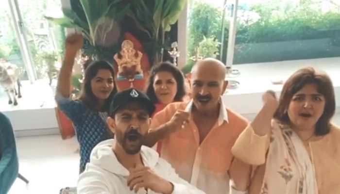 Hrithik Roshan shares glimpse of Ganesh Chaturthi celebration with family