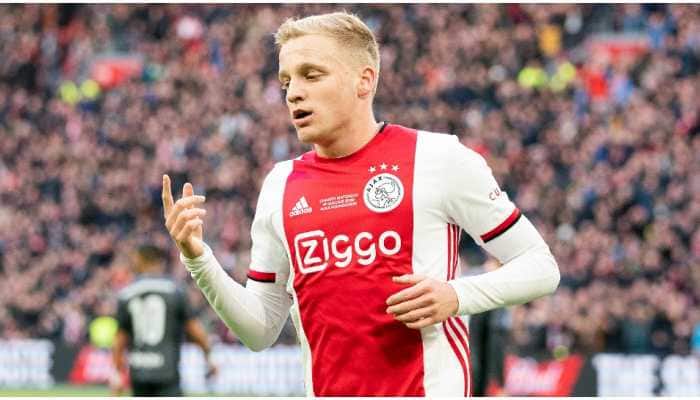 Donny van de Beek joins Manchester United from Ajax on a five-year contract