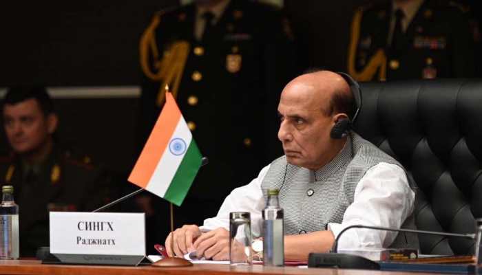Climate of trust, non-aggression and peaceful resolution of differences key to regional stability: Rajnath Singh at SCO meet