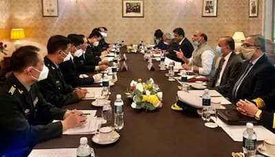 Union Defence Minister Rajnath Singh meets Chinese counterpart Wei Fenghe in Moscow amid border tension in eastern Ladakh