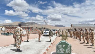 DG ITBP SS Deswal visits border posts, gives away awards to brave jawans in Eastern Ladakh 