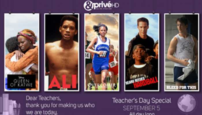 This Teacher's Day weekend, watch special films on &amp;flix and &amp;PrivéHD