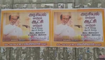 Now or never: Posters surface in Tamil Nadu's Vellore urging actor Rajinikanth to take political plunge