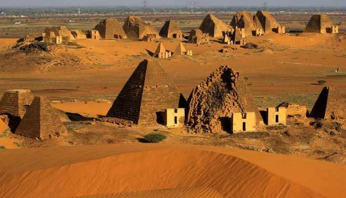 Record floods threaten pyramid sites in Sudan