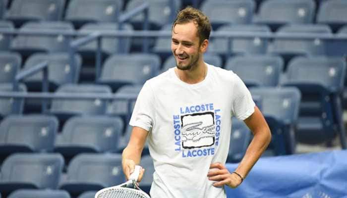 US Open: Clinical Daniil Medvedev sees off Andrey Rublev to reach semis