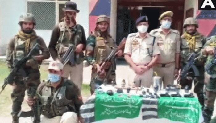 Two arrested with Chinese pistols, 11 grenades, IEDs materials in Jammu and Kashmir&#039;s Mendhar