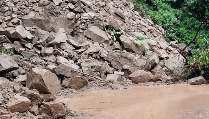 Massive landslide triggered by rains kills 11 people in central Nepal; 20 missing