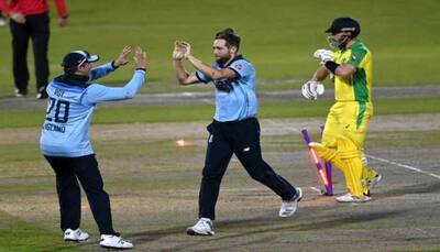England level series after Australia suffer dramatic collapse in second ODI 