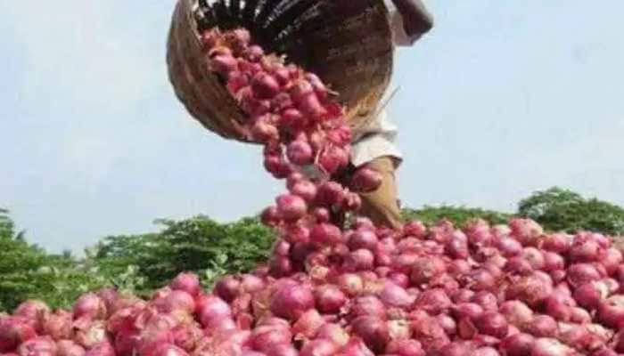 Farmers in Maharashtra protest against Centre&#039;s decision to ban export of onions with immediate effect