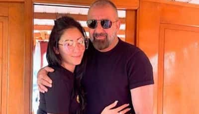 Sanjay Dutt and wife Maanayata leave for Dubai ahead of his cancer treatment - Pics