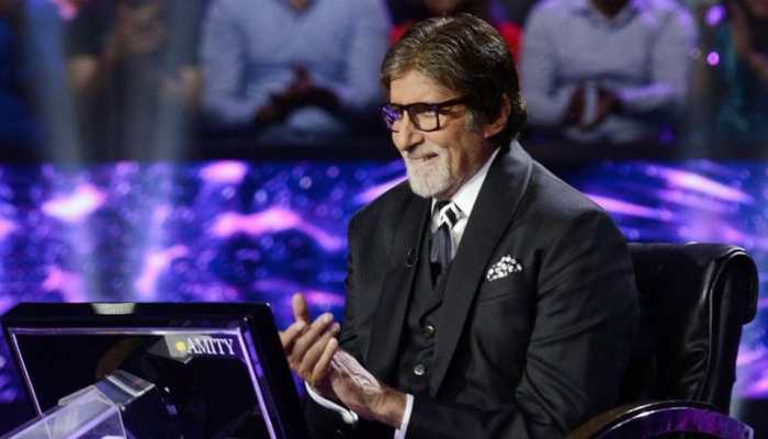 Amitabh Bachchan wears face shield on KBC 12 set, urges all to be safe