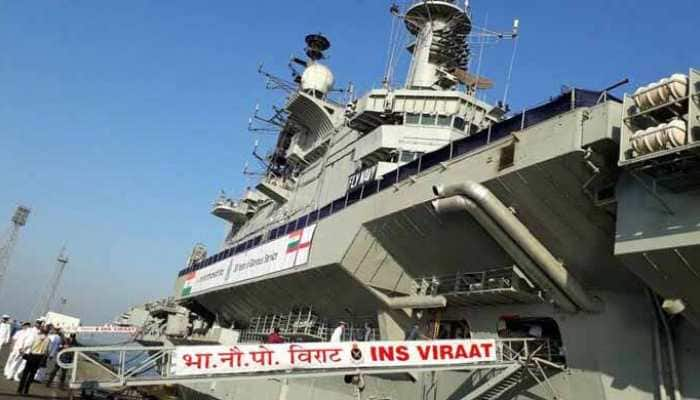 Decommissioned aircraft carrier INS &#039;Viraat&#039; on final voyage to Gujarat, to be dismantled and sold as scrap