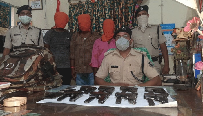 3 arms smugglers arrested in Bihar&#039;s Patna; 8 pistols, 16 magazines seized 