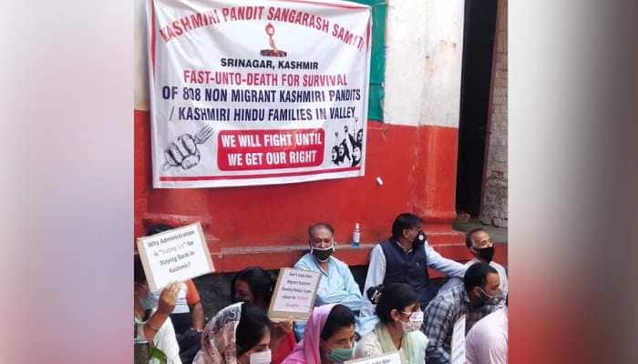 Non-migrant Kashmiri Pandits facing harassment and isolation, says leader; starts fast-unto-death