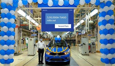 Tata Tiago 3,00,000th unit rolled out from Sanand plant