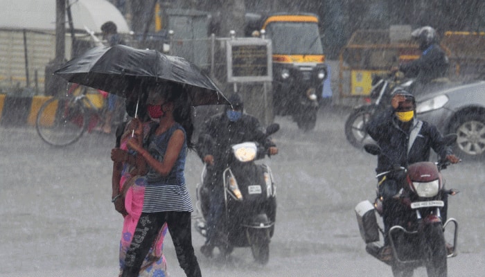 Heavy rainfall lashes Mumbai, public transport services hit; BMC declares holiday 