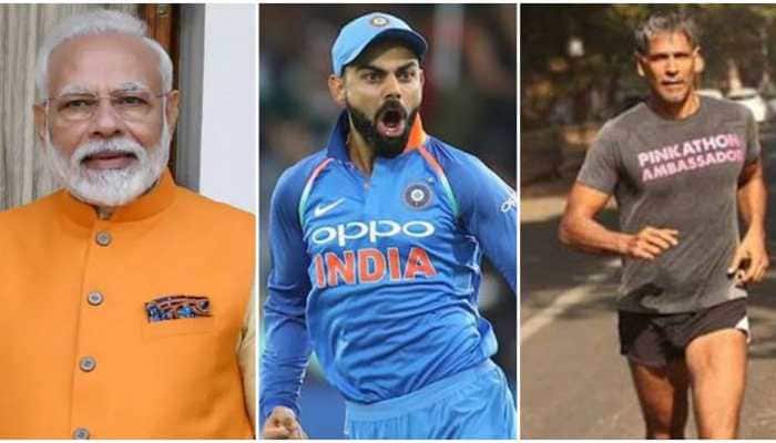 PM Narendra Modi to interact with Virat Kohli, Milind Soman, others on first anniversary of Fit India Movement