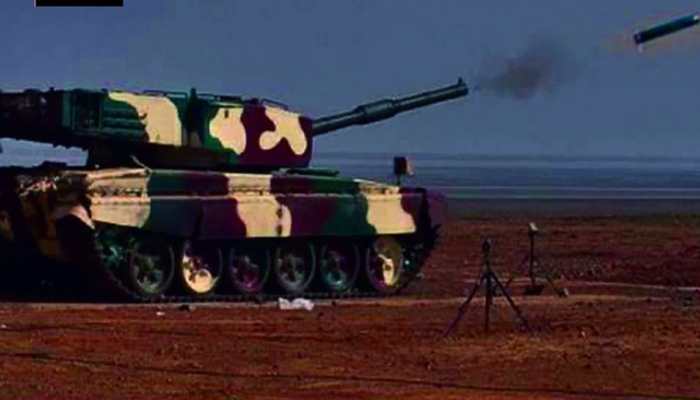 DRDO successfully test fires its Laser-Guided Anti Tank Guided Missile from MBT Arjun Tank 