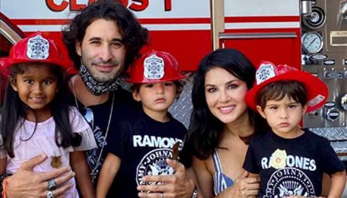 Sunny Leone and daughter Nisha Kaur Weber&#039;s tryst with art