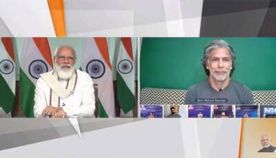 PM Narendra Modi teases Milind Soman on his age, asks if he is actually that old