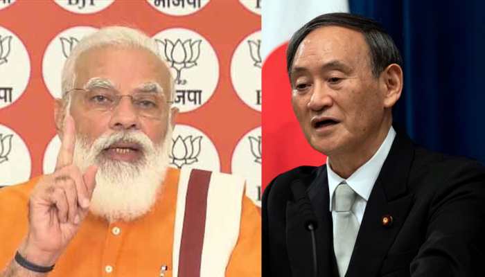 QUAD and bullet trains find prominence in PM Narendra Modi&#039;s first call with new Japanese PM Suga Yoshihide