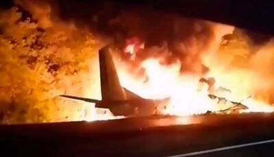 Military plane carrying air force cadets crashes in Ukraine, killing 22