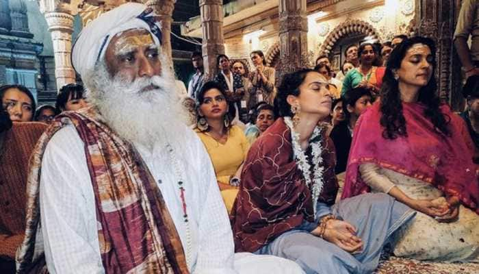 Kangana Ranaut reminisces her spiritual trip to Kashi Vishwanath Temple, shares pic on social media!