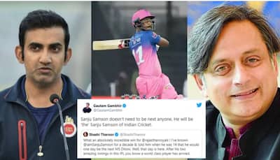 IPL 2020: Gautam Gambhir slams Shashi Tharoor for comparing Sanju Samson with MS Dhoni