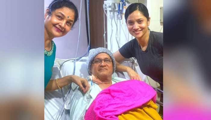 Ankita Lokhande posts pic with parents, pens heartwarming note for ailing father: I'm what I'm all because of you