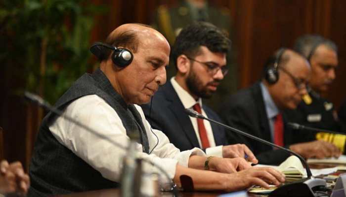 Union Defence Minister Rajnath Singh lays foundation for construction of underpasses to join IMA Dehradun campuses