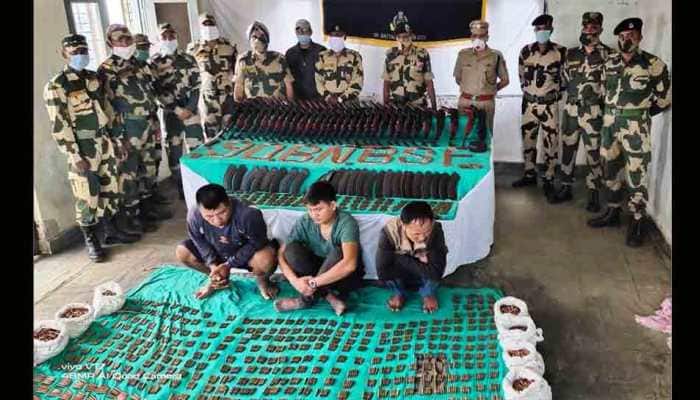 Attempt to smuggle arms into India: BSF seizes 28 rifles, 7894 ammunition meant for northeast insurgent groups