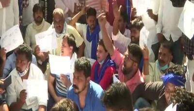 Hathras gang-rape: Bhim Army protests outside Delhi’s Safdarjung Hospital, demands death for culprits