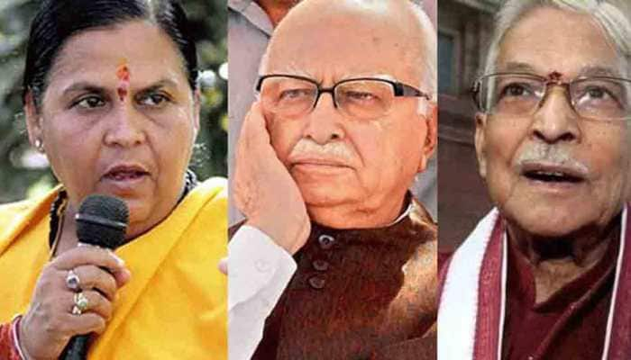 Babri Masjid demolition case verdict tomorrow; LK Advani, Uma Bharti, MM Joshi unlikely to attend court proceedings