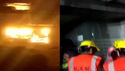 Fire breaks out at private firm in Maharashtra’s Thane West, rescue ops on